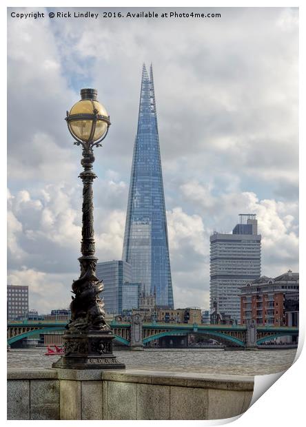 The Shard Print by Rick Lindley