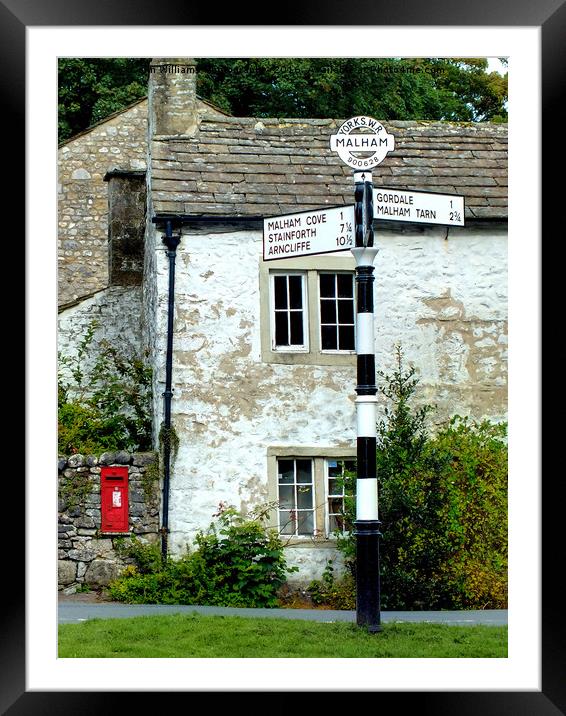 The Village of Malham Framed Mounted Print by Colin Williams Photography