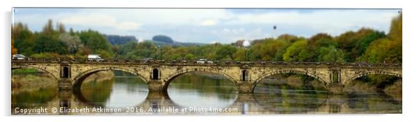                        Skerton Bridge, Lancaster   Acrylic by Elizabeth Atkinson