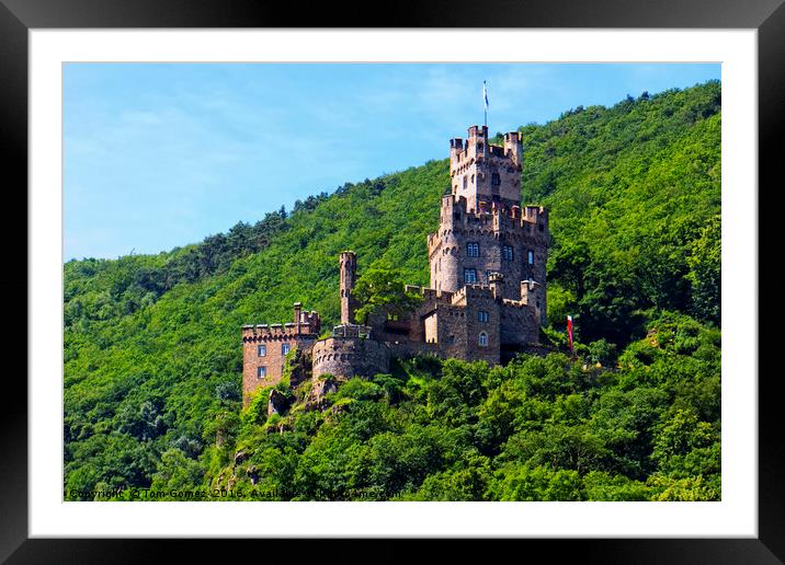 Castle Burg Sooneck Framed Mounted Print by Tom Gomez