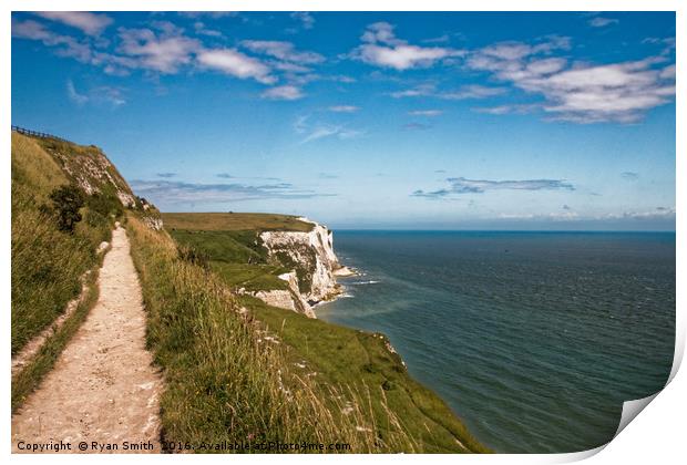 Coastal Path Print by Ryan Smith