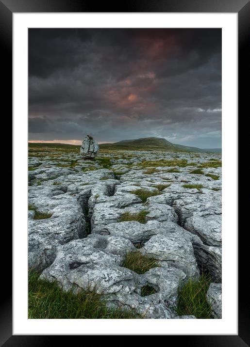 'Erratic'  Framed Mounted Print by Paul Andrews