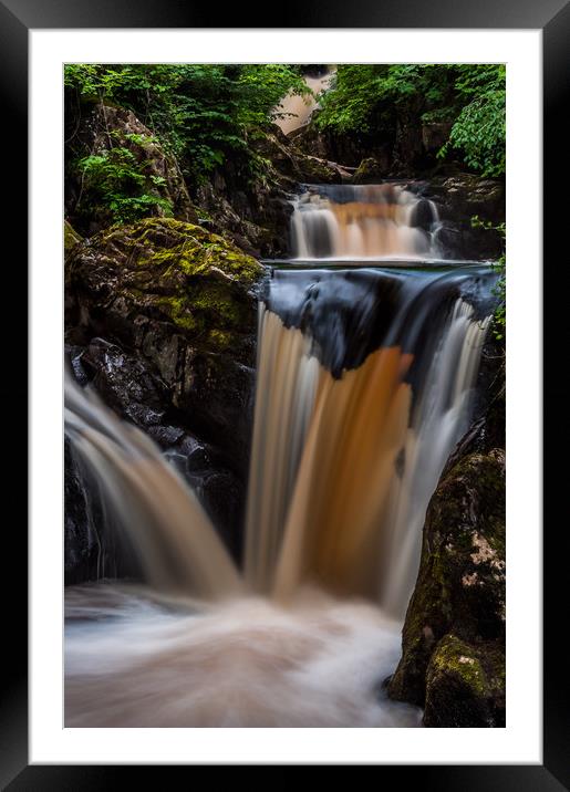 Pecca Falls Framed Mounted Print by Paul Andrews