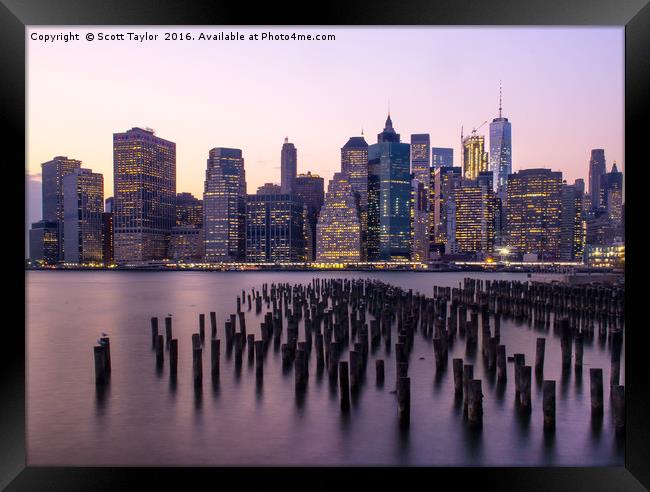 Where Dreams Are Made Framed Print by Scott Taylor