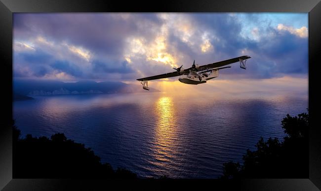 Catalina - The Flying Boat Framed Print by J Biggadike