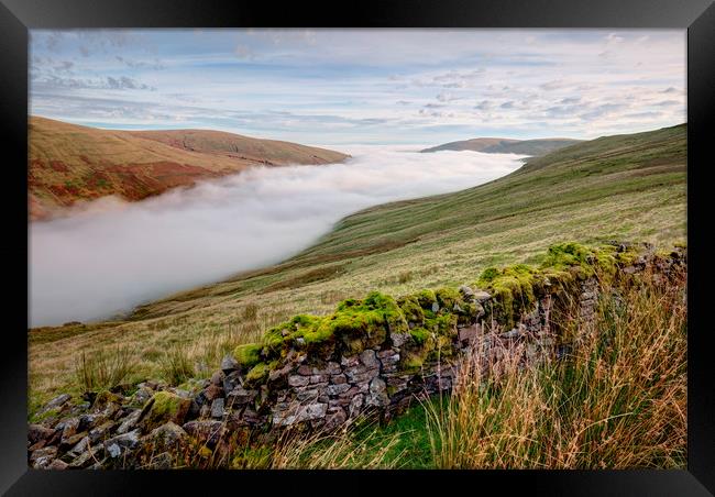 Devil's Elbow, Brecon Beacons, Wales Framed Print by Jonathan Smith
