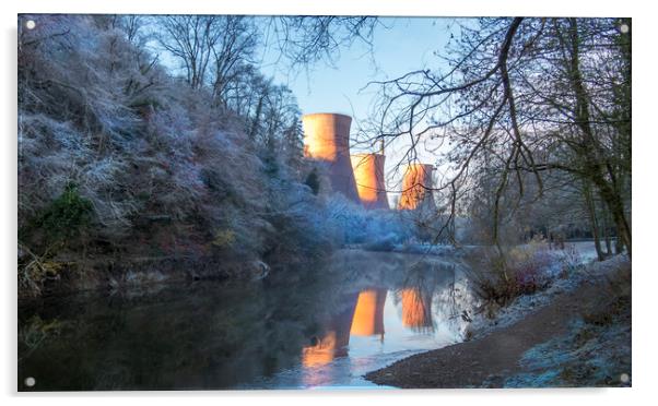 Ironbridge Power Station Acrylic by paul lewis