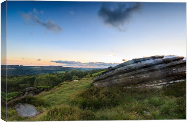 The Peak District  Canvas Print by chris smith