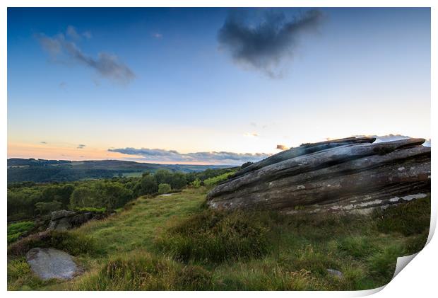 The Peak District  Print by chris smith