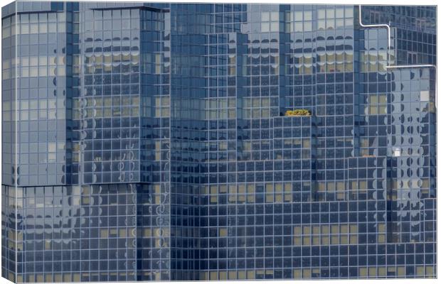 Modern office building background  Canvas Print by chris smith