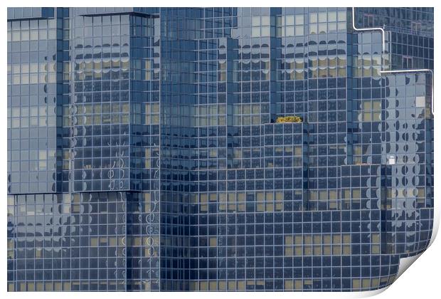 Modern office building background  Print by chris smith