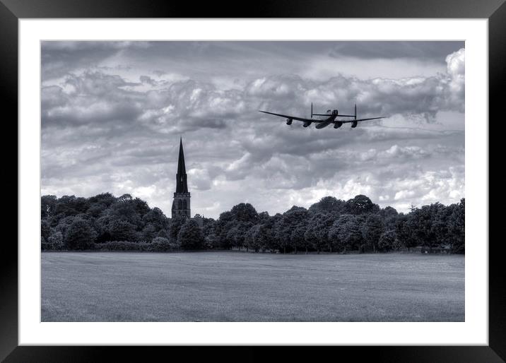 Touring The Countryside - Mono Framed Mounted Print by J Biggadike