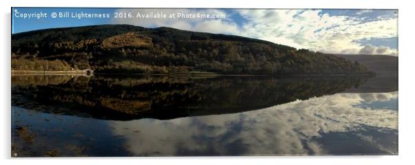 Loch Fyne panorama Acrylic by Bill Lighterness