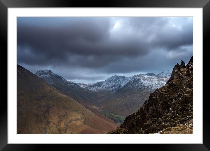 Wasdale Head Framed Mounted Print by Paul Andrews