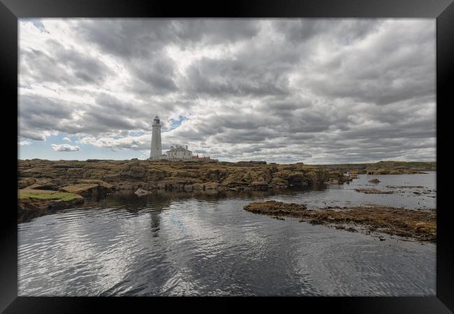 Lighthouse.  Framed Print by Mark Godden