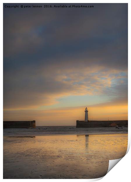 The Lighthouse Print by Peter Lennon
