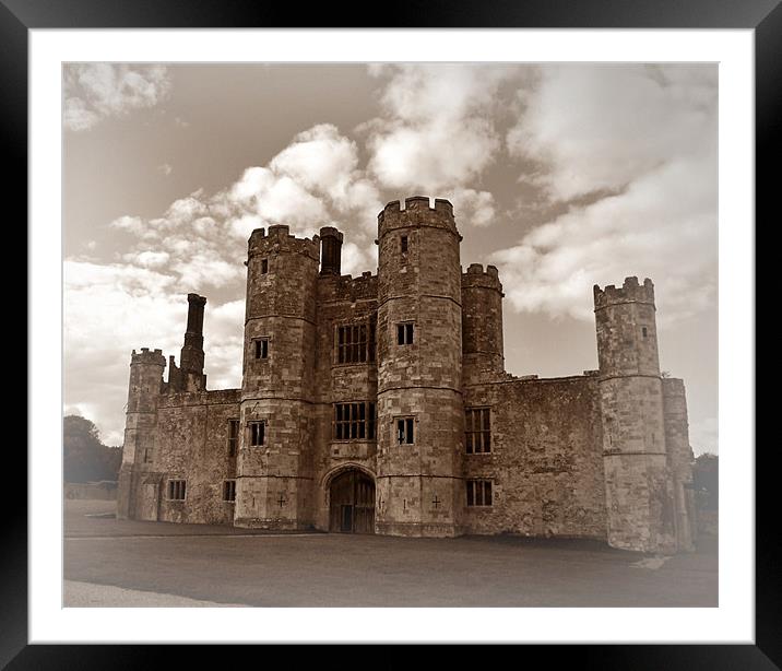 Titchfield Abbey - Soft edged framing Framed Mounted Print by Donna Collett