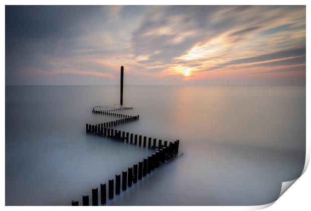 Caister-on-Sea, Norfolk Print by Jonathan Smith