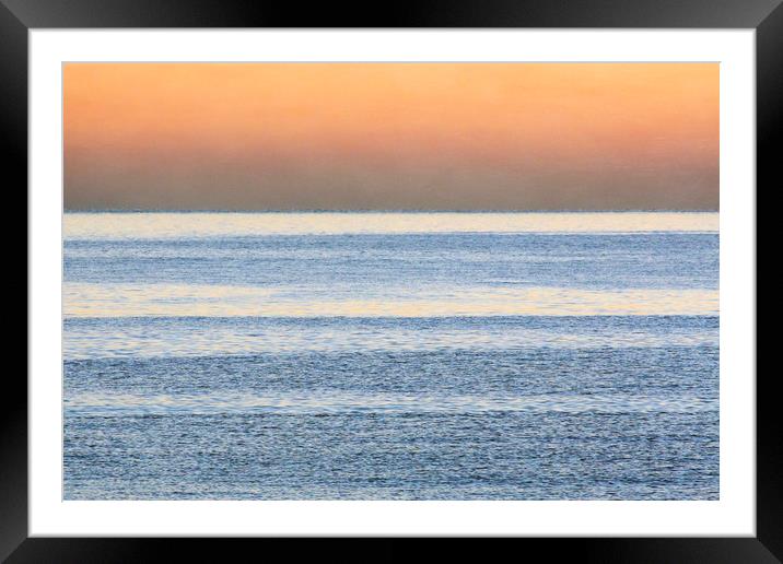 Calm Waters Framed Mounted Print by Jackie Davies