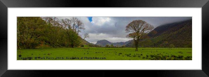Lake District  Framed Mounted Print by Mark Perry