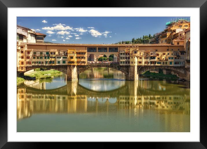 Ponte Vecchio, Florence, Italy Framed Mounted Print by Scott Anderson
