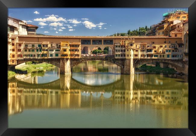 Ponte Vecchio, Florence, Italy Framed Print by Scott Anderson