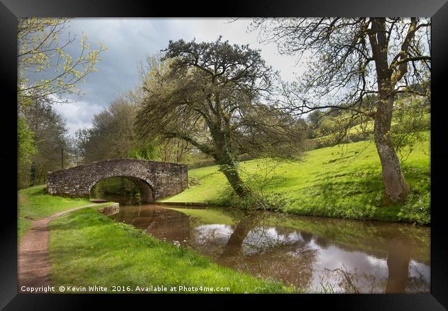 Brecon Canal Framed Print by Kevin White