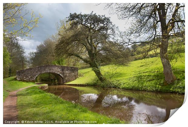 Brecon Canal Print by Kevin White