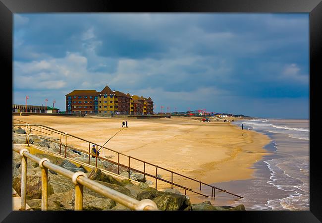 The Beach Framed Print by Brian Roscorla