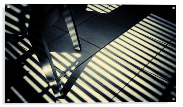 Shadow Slit Abstract Acrylic by John Williams