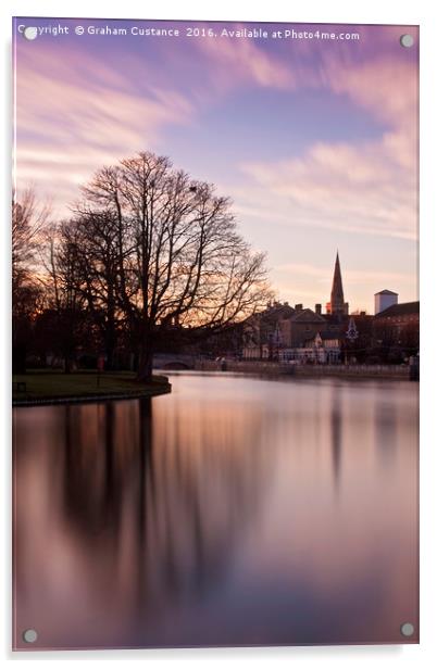 Bedford Reflections Acrylic by Graham Custance