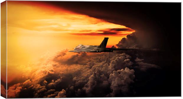 Out Of The Storm Canvas Print by J Biggadike