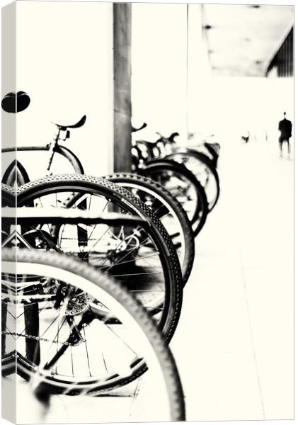 Passing Cycles Canvas Print by John Williams