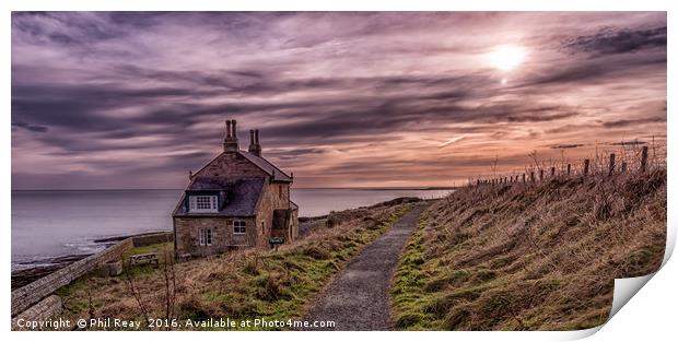 The Bathing House Print by Phil Reay