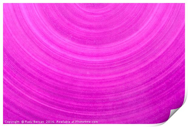 Purple Ceramic Texture Background Print by Radu Bercan