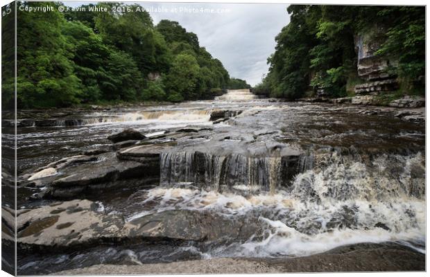 Best falls in England Canvas Print by Kevin White