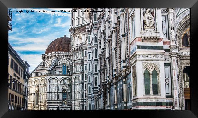 Duomo 02 Framed Print by George Davidson