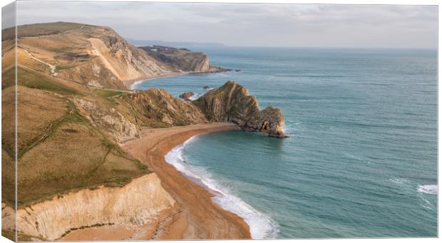 Durdle Door. Canvas Print by Mark Godden