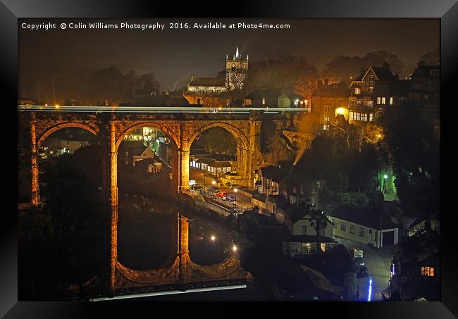 Night at  Knaresborough 3 Framed Print by Colin Williams Photography