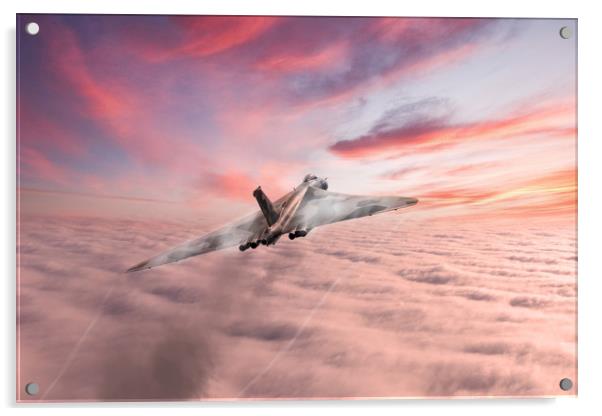 Vulcan Cloud Burst Acrylic by J Biggadike
