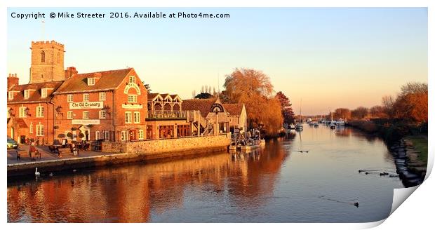 The Old Granary Print by Mike Streeter