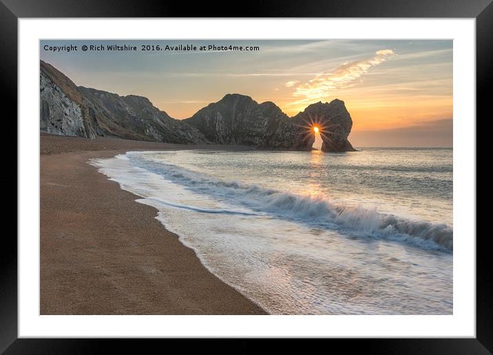 Star in the Arch Framed Mounted Print by Rich Wiltshire