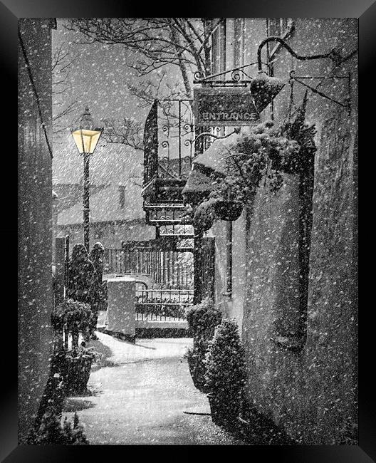 Bleak mid winter Framed Print by Paul Davis