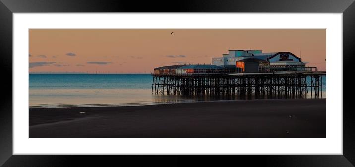 North Pier,Blackpool,UK. Framed Mounted Print by Victor Burnside