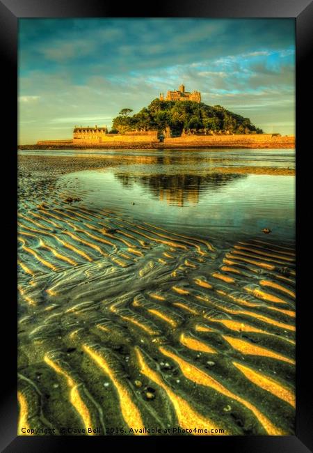 St Michaels Mount Framed Print by Dave Bell