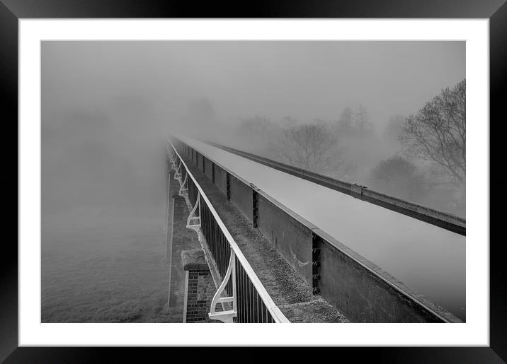 Edstone Aqueduct Stratford Canal Framed Mounted Print by Jonathan Smith