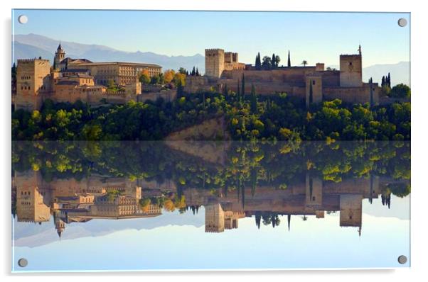 Granada,Spain  Acrylic by dale rys (LP)