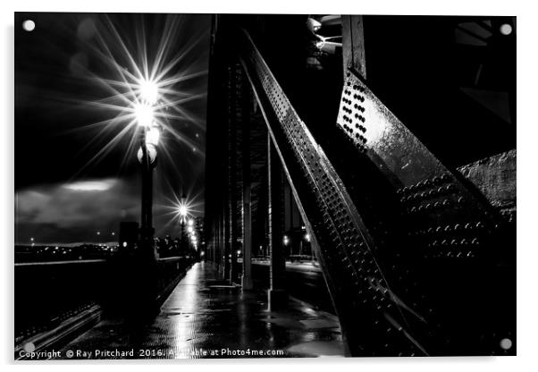 Tyne Bridge Acrylic by Ray Pritchard