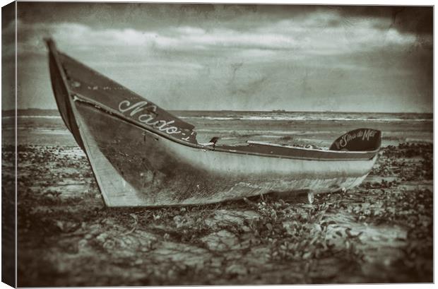 Stranded - Wet Plate Vintage Collection Canvas Print by Hemerson Coelho
