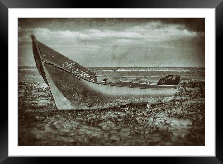 Stranded - Wet Plate Vintage Collection Framed Mounted Print by Hemerson Coelho